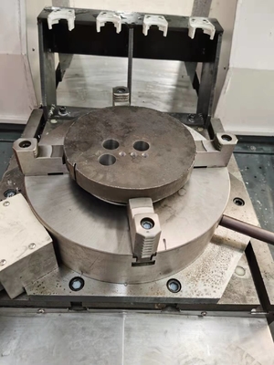 CNC υψηλής ταχύτητας μηχανή διατρήσεων φλαντζών για τον άξονα μεταλλικών πιάτων BT40