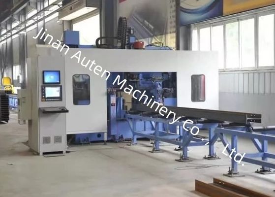 Διάστημα πλάτους 150~1250mm CNC H Beam Drilling Marking And Tapping Machine BT40 Σπινδάλιο με τρυπάνι