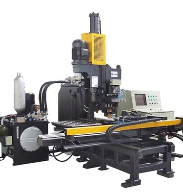 50 mm Max διάμετρος τρυπήματος Cnc πλάκας τρυπήματος μηχανή για εξαρτήματα πλάκας χάλυβα