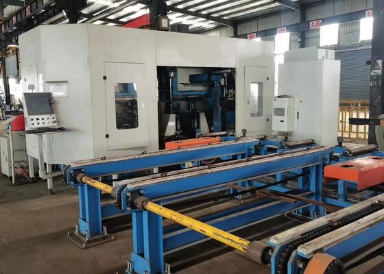 Μηχανή διάτρησης CNC H-δοκού πολλαπλών ατράκτων για επεξεργασία δοκών υψηλής ακρίβειας