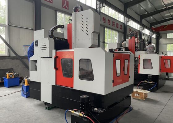 28mm T-Slot Width CNC Plate Drilling And Milling Machine 30mm Μαξ. Διαμέτρου τρυπήματος