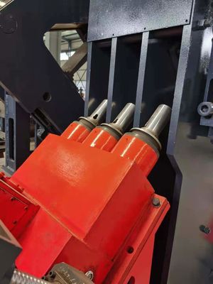 CNC Punching γωνίας γραμμή μηχανών διατρήσεων για τον πύργο χάλυβα μετάδοσης ηλεκτρικής δύναμης