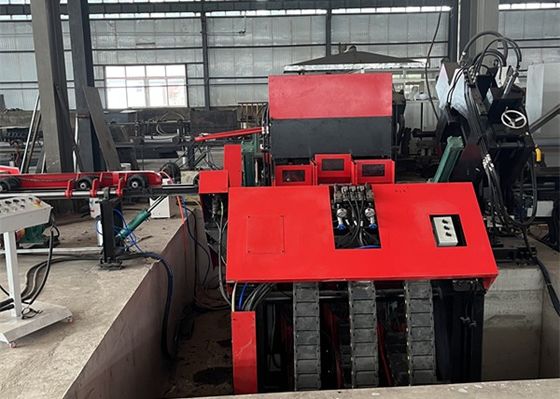 Μηχανή Αυτόματης Γωνιακής Γραμμής CNC Υψηλής Απόδοσης για Διάτρηση και Σφράγιση Γωνιακού Χάλυβα Μεγάλου Μεγέθους