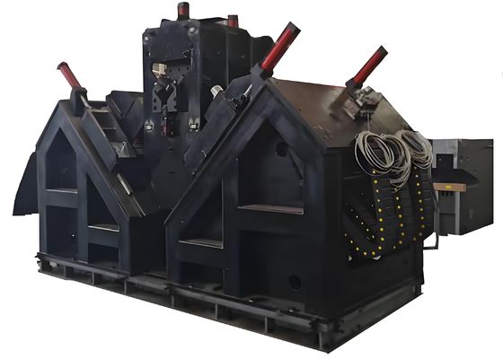 Μηχανή γωνιακής διάτρησης CNC με σήμανση διάτρησης χάλυβα 220V με βασικά εξαρτήματα PLC