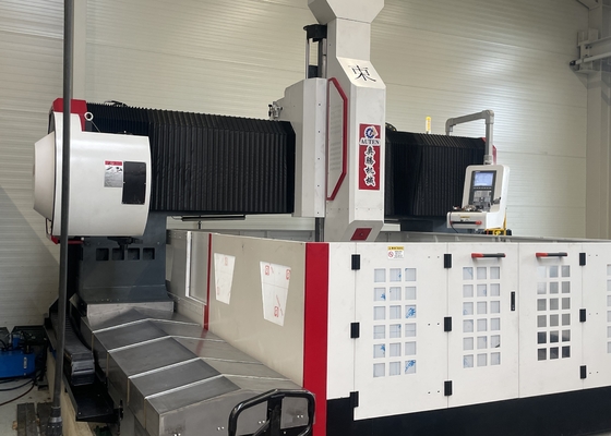 Ύψος Γέφυρας 800mm CNC Μηχανουργική Γέφυρα Διάτρησης Φλάντζας Μηχανή Ατράκτου κωνικότητας BT50