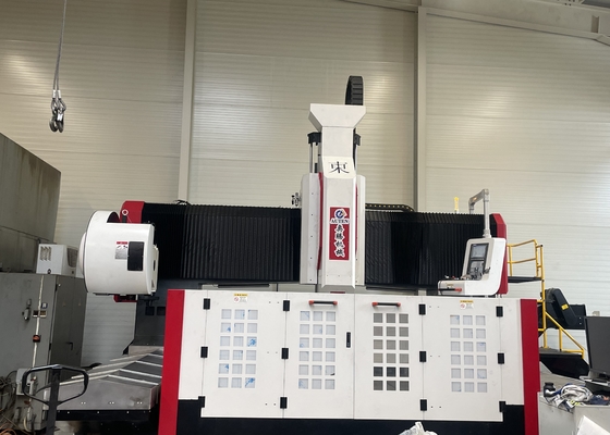 Ύψος Γέφυρας 800mm CNC Μηχανουργική Γέφυρα Διάτρησης Φλάντζας Μηχανή Ατράκτου κωνικότητας BT50