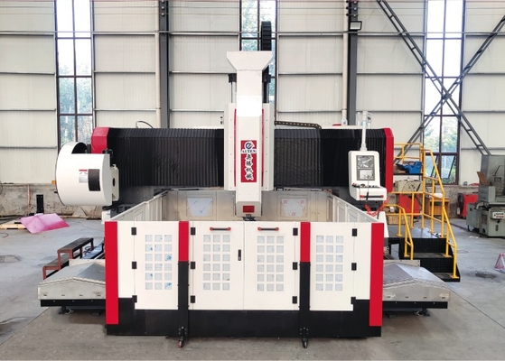 Ύψος Γέφυρας 800mm CNC Μηχανουργική Γέφυρα Διάτρησης Φλάντζας Μηχανή Ατράκτου κωνικότητας BT50