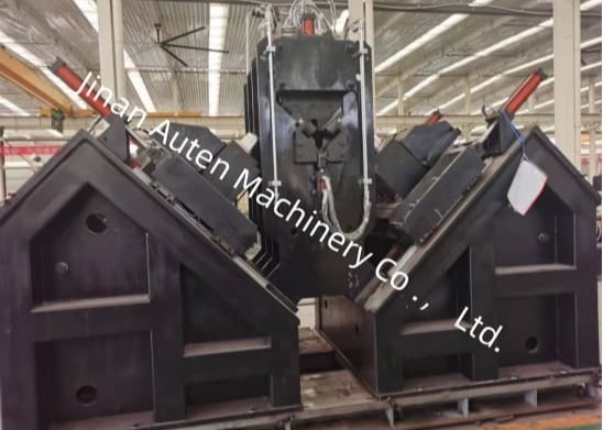 Μηχανή Αυτόματης Γωνιακής Γραμμής CNC με Διάμετρο Διάτρησης 40mm, Κωνικότητα BT40 της Ατράκτου Διάτρησης