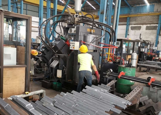 JNC1412 Μηχάνημα Γωνιακής Γραμμής CNC για Διάτρηση, Σήμανση και Κοπή, 630/1000KN Δύναμη Διάτρησης