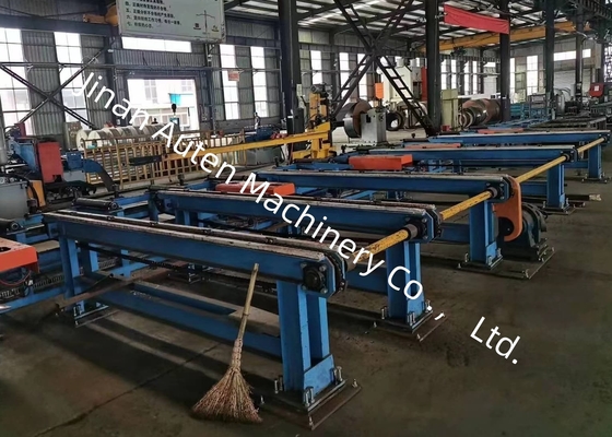 5-30 mm Διαμετρικές τρύπες CNC Beam Drilling Tapping And Marking Machine Γραμμή 4 x 3 σειράς Στυλ εργαλείων περιοδικό