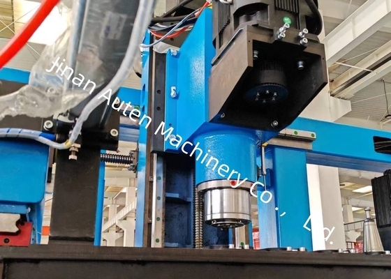 2 KW Σερβοκινητήρας τρυπών Infeed CNC H-Beam τρυπών Shearing και Tapping Machine Line 500 × 500mm Μέγεθος