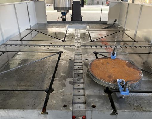Υψηλής ακαμψίας υψηλής ταχύτητας CNC μηχανή τρυπήματος πλάκας με έλεγχο servo