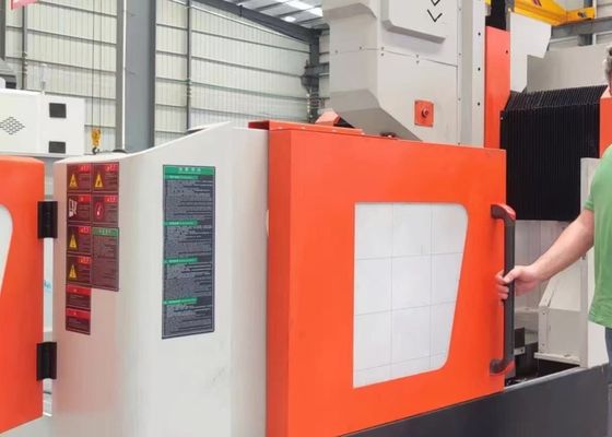 Συνολικές Διαστάσεις 4000x3800x2800mm Κινητό Τραπέζι Εργασίας CNC Δραπάνου 60mm Μέγιστη Διάμετρος Διάτρησης