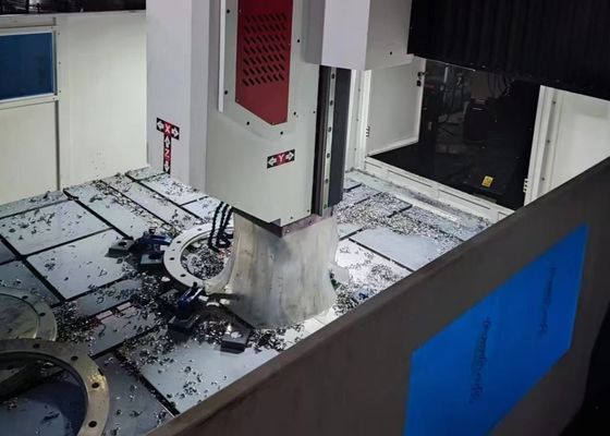 Συνολικές διαστάσεις CNC μηχανής διάτρησης μετάλλων τύπου Gantry 6000x3900x2700mm, μέγιστη διάμετρος διάτρησης 70mm