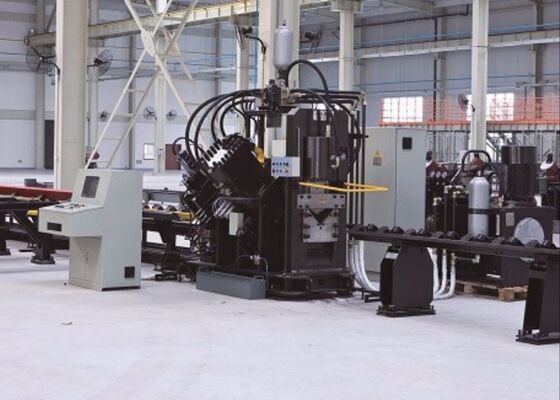 Μία λεπίδα κόψιμο Cnc τρύπα τρύπησης γωνία μπάρα κόψιμο μηχανή μέθοδος ψύξης νερού υδραυλικά