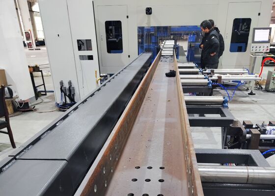 Industry CNC 3D H Beam Drilling Cutting Machine 3D Band Saw Machine For Metal