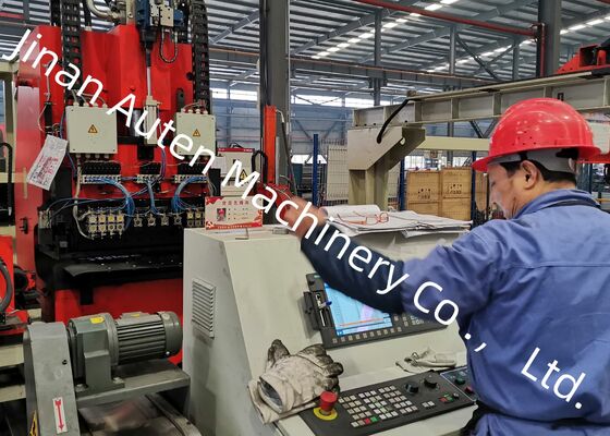 4-9mm πάχος πλάκας Cnc αυτοματοποιημένη γραμμή επεξεργασίας τρύπησης φύλλου μετάλλου για βαρέα οχήματα