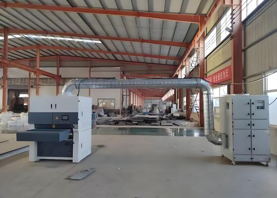 28KW ισχύς μηχανής Μηχανή γυαλισμού πλακών με CNC 2 κινητήρας τροφοδοσίας