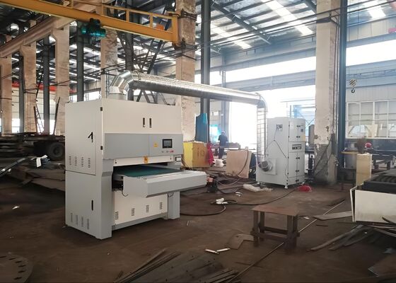 28KW ισχύς μηχανής Μηχανή γυαλισμού πλακών με CNC 2 κινητήρας τροφοδοσίας