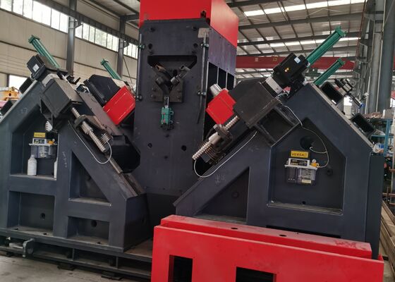 40 mm διάμετρος τρυπήματος CNC γωνία χάλυβα τρυπήματος μηχανή κοπής