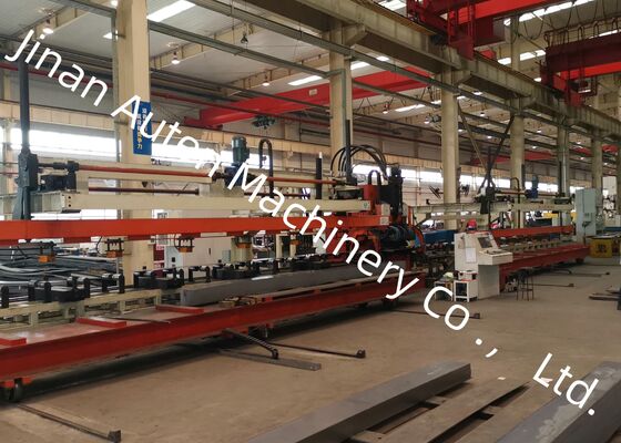 Vehicle Frame Plate Punching Servo Feeding CNC Punching Machine 25 Modules
