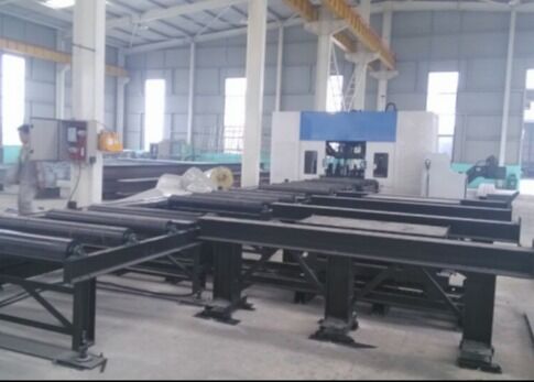 Model BHD1000/3 Cnc Drilling Machine For Beams CNC H 3D Beam Drilling Marking Equipment