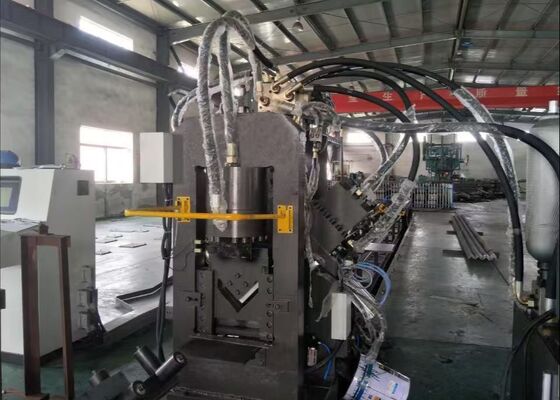 3 In 1 CNC Punching Marking Shearing Machine For Flat/Angle Steel Channel Steel Model CJBNC1412