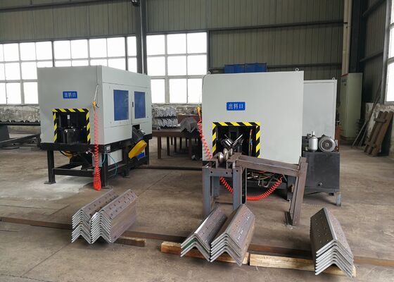 Μηχανή γωνιακής αναστροφής 63x5~200x20mm Μέγεθος επεξεργασίας γωνίας