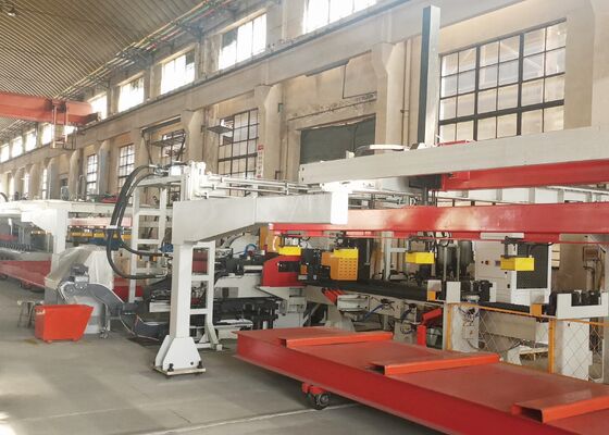 Construction Vehicles Used CNC Light Truck Plate Beam Punching Sheet Metal Processing Line