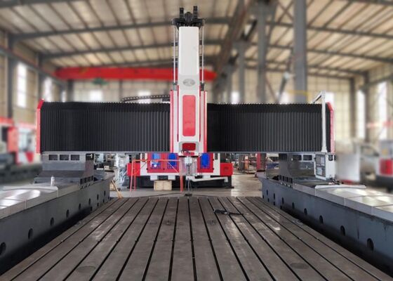 Πρότυπο PHD4080 Τύπος Gantry κινούμενη CNC τρυπαντική φρένα για ανταλλακτήρα θερμότητας