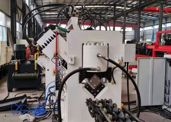 With Marking Cutting Function Cnc Angle Punching Machine Line Used For Power Communication Tower