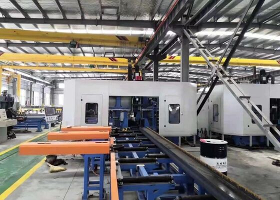 Βυθό κατασκευής Βιομηχανία CNC ακτίνα τρύπησης και πριονιστικής μηχανής για το κανάλι χάλυβα