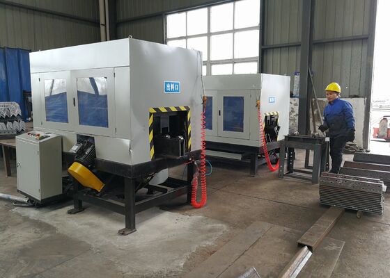 CNC Angle Punching Machine For Involving Angle Steel Root Milling Grinding