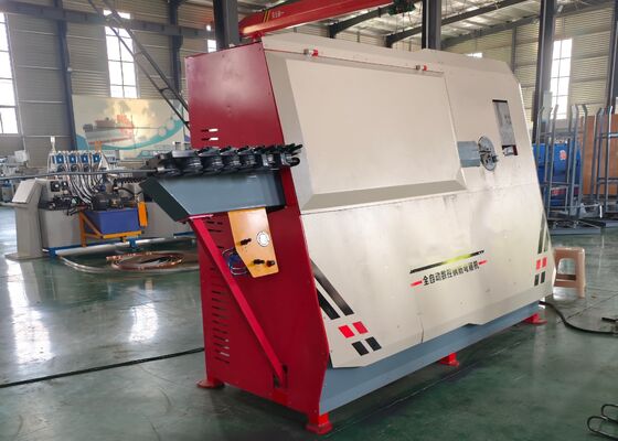 Μηχανή διαμόρφωσης σιδερένιων στεφανιών CNC κοπής κυλίνδρου 150*50 Διαστάσεις 2,2×1,6×1,8μ