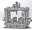 Πολυσύνθετη CNC Χ διάτρηση ακτίνων και γραμμή πριονίζοντας μηχανών ζωνών που χρησιμοποιείται στη βιομηχανία δομών χάλυβα
