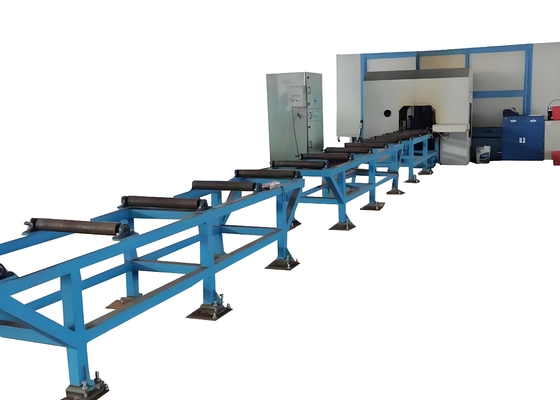Διάμετρος δέσμης 200013000mm CNC υψηλής ταχύτητας μηχανή τρυπήματος δέσμης H 10# ∆40# Χάλυβα καναλιού