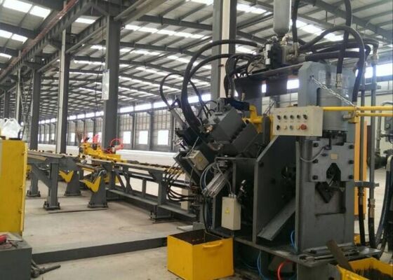 14x10x19mm Character Size CNC Angle Line Machine With Punching Marking Cutting Modules