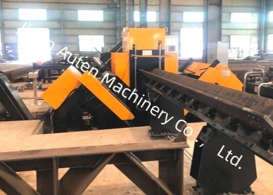 Εύρος 50-220mm Γραμμή Σήμανσης Γωνιακής Διάτρησης CNC Ταχύτητα Περιστροφής Άξονα 6000 σ.α.λ.