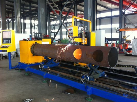 CNC υψηλής ταχύτητας τετραγωνικός ορθογώνιος σωλήνας που κόβει τη μηχανή καλό Quanlity Beveling και την υψηλή ακρίβεια