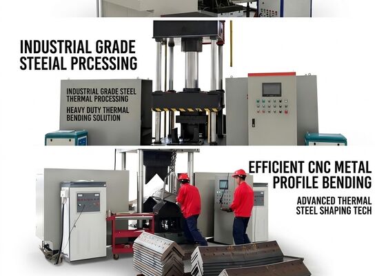 Μοντέλο HQ250-700 CNC θερμική θέρμανση και κάμψη μηχανή για τη βιομηχανία γωνιακών πύργων χάλυβα