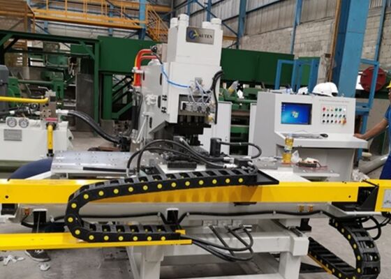 Μηχανή τρύπησης πλακών σύνδεσης Cnc μοντέλου BNC100 για βιομηχανίες δομών ατσάλινων γεφυρών