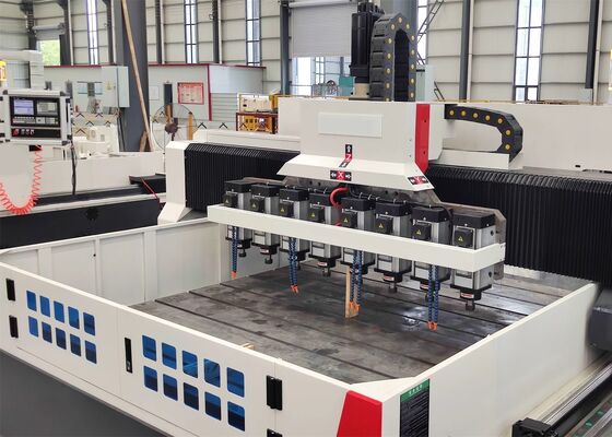 Model 2020ER25 CNC Screen Plate Gantry Type Drilling Machine για λεπτές πλάκες