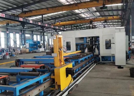 Μοντέλο BHD1250C CNC Μηχανή Γεώτρησης, Πριονίσματος και Ψαλιδίσματος Δοκών H με Κύρια Άτρακτο BT40