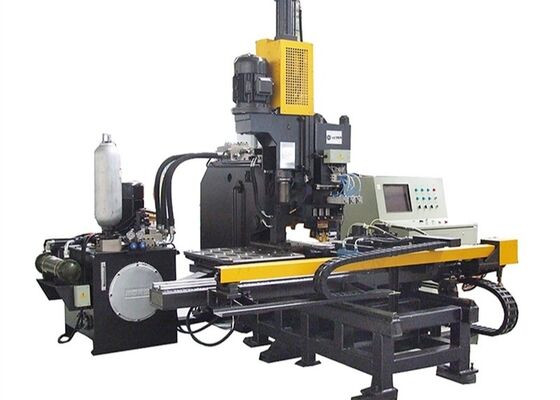 Μηχανή τρύπησης CNC με τρείς σταθμούς μετρήσεων για πλακέτες από χάλυβα